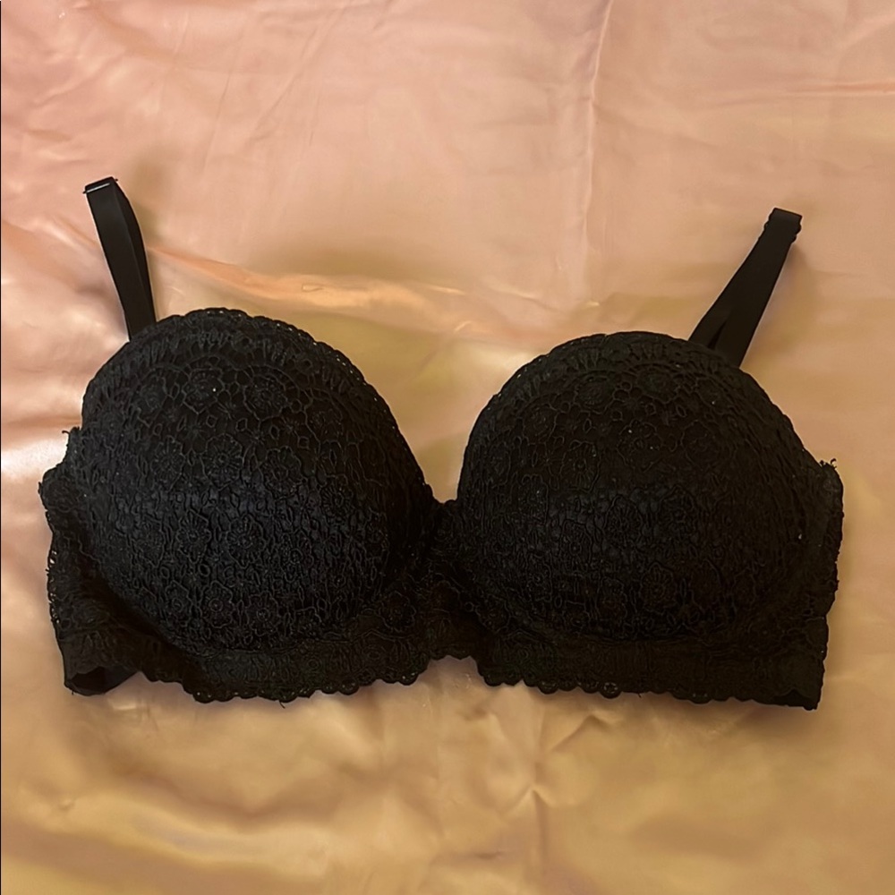 Fredericks of Hollywood Lace Padded Push Up Bra